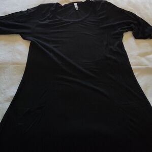 Popana Black 3/4 Sleeve T-Shirt